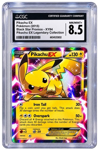 Pikachu-EX graded CGC 8.5 for sale on eBay