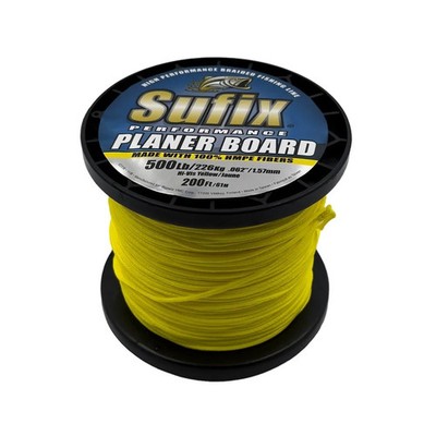SUFIX PLANER BOARD 500LB 200FT FISHING LINE ALLIGATOR GATOR CORD