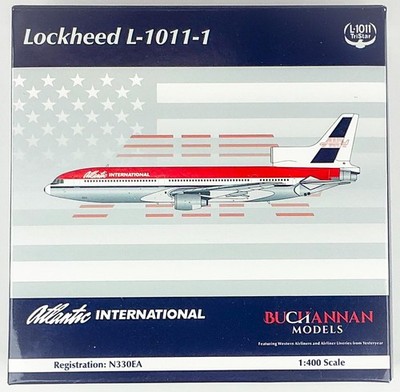 Buchannan Models Lockheed L-1011-1 Atlantic International 1/400 Scale Model