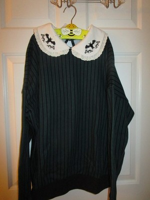 NEW DISNEY HAUNTED MANSION GHOST HOST FASHITON TOP HER UNIVERSE WOMEN'S SIZE MED