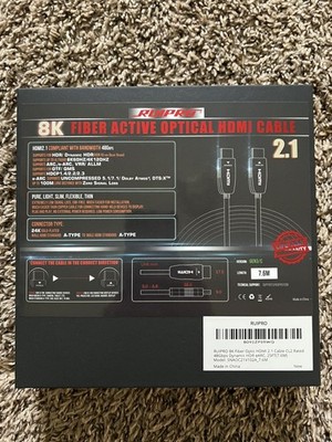 RUIPRO 8K Fiber Active Optical HDMI Cable