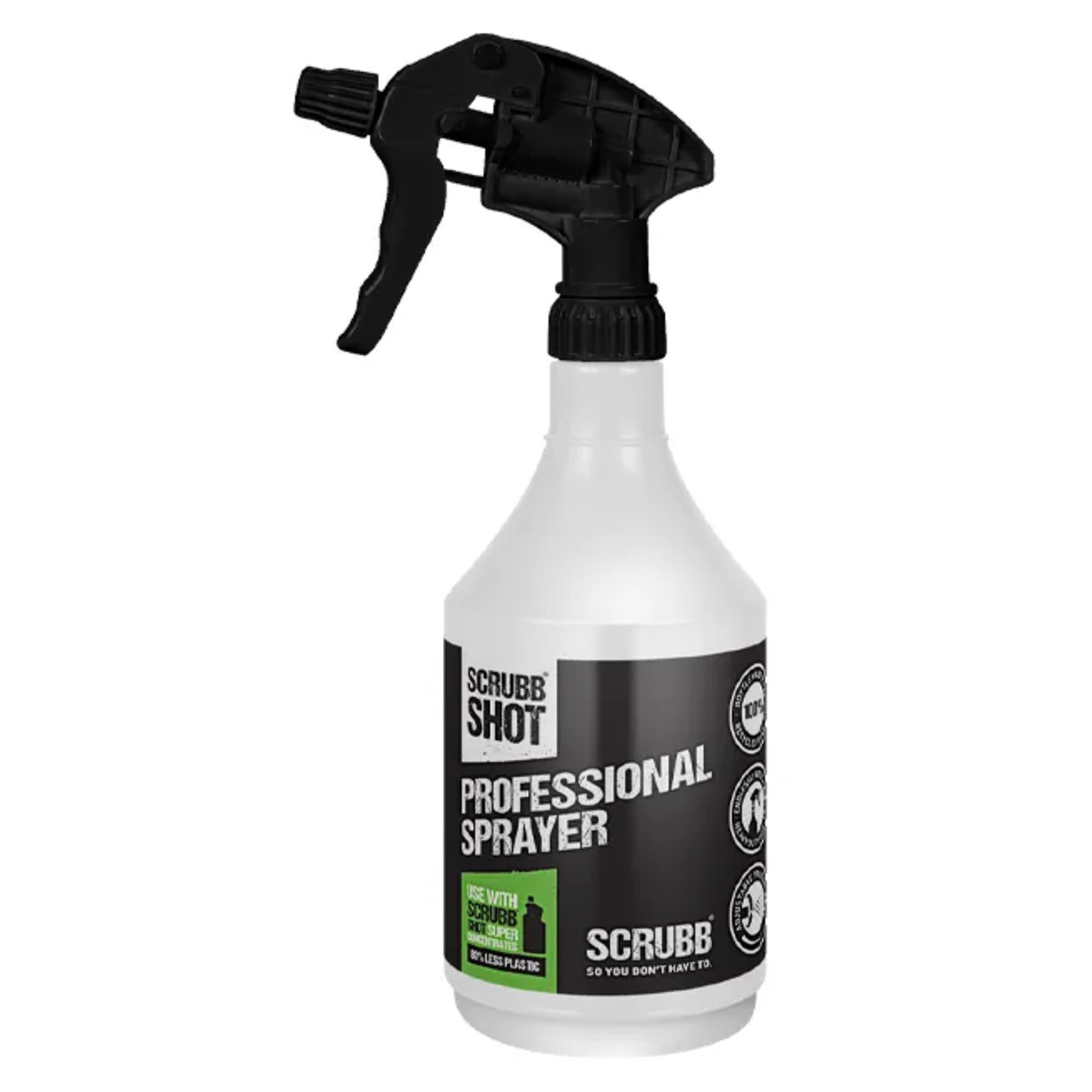 SCRUBB Spray Bottle ORC500  SHOT PRO Sprayer 750ml