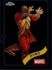 2025 Topps Chrome Marvel Pyro Card #66