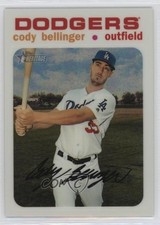 2020 Topps Heritage Chrome White Refractor 12/71 Cody Bellinger #THC-257 8yo