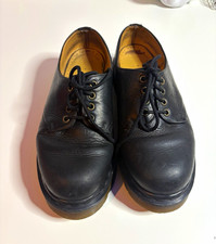 Dr. Martens Black Leather Oxford Dress Shoes Lace-Up UK 6 Made in England
