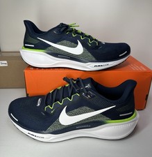 Nike Air Zoom Pegasus 41 Seahawks Running Shoes Men's 12.5 FZ5096-400 Box No Lid