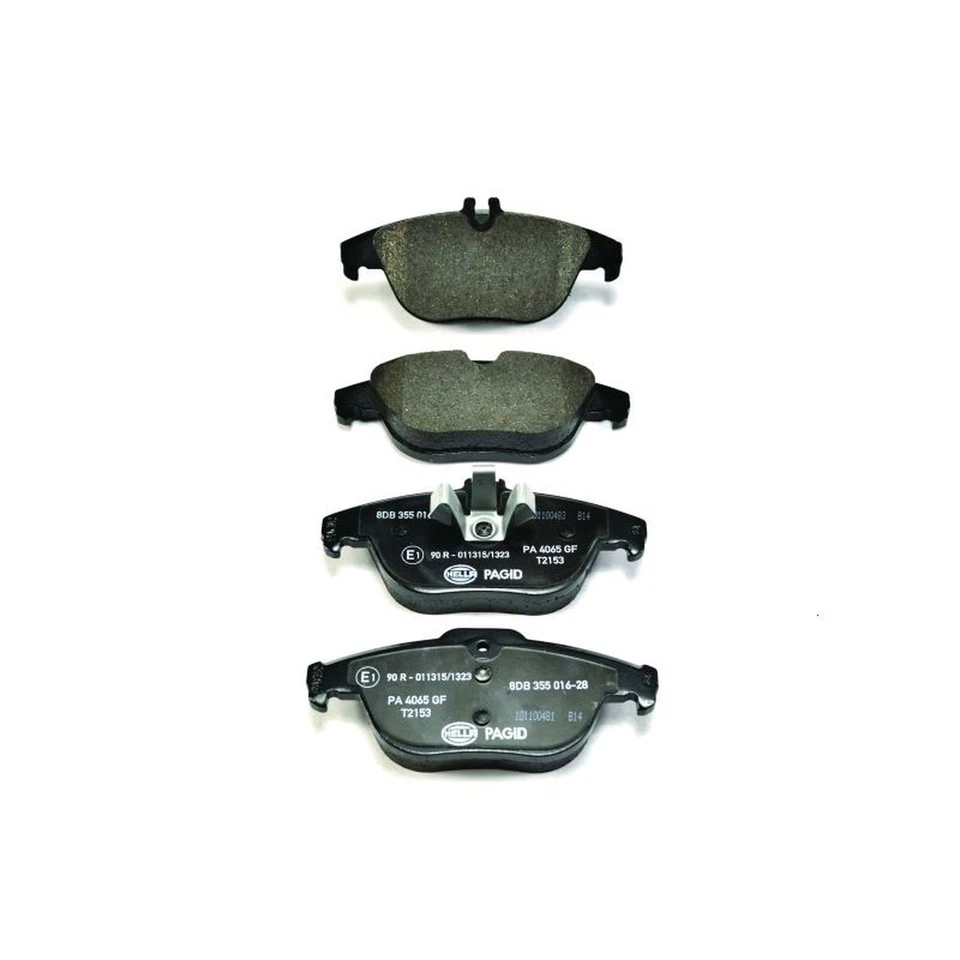 Hella Pagid 355016281 盘式制动垫套装 适用于 10-15 梅赛德斯-奔驰 GLK250 GLK350 — 第 3/4 张图片
