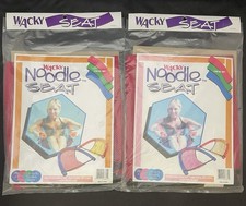 2 Swimming Pool Noodle Seat Mesh Seat Swim Float Pool Noodle Not Included  Red