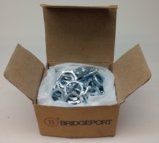 Bridgeport 101-S-1/2 Conduit Locknut 1/2" Zinc Plated Steel (Pack of 100)