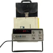 5314A HP Universal Counter Frequency Counter Leather Case Manual