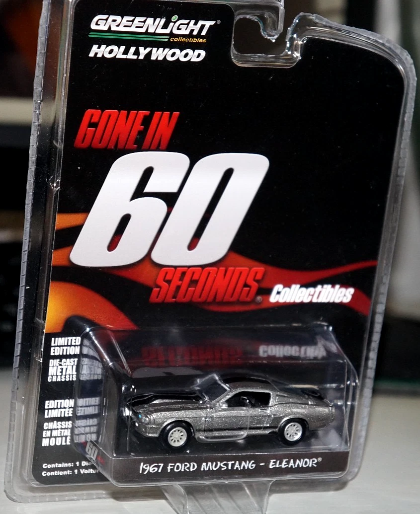 Gone In 60 Seconds In Contemporary Manufacture Diecast Cars
