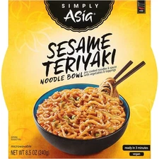 Simply Asia Sesame Teriyaki Noodle Bowl, 8.5 oz