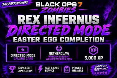 Rex Infernus Directed Mode Easter Egg NetherClaw Skin COD Black Ops 7 FIRST TRY