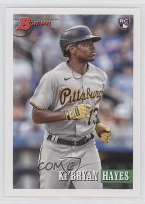 2021 Bowman Heritage Image Swap Variation Ke'Bryan Hayes #6 0y9e