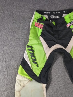 Thor Phase Monster Energy Vans Edition Men's Size 28 Leather