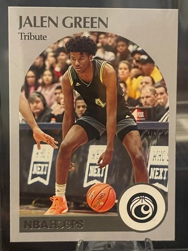 2021 Panini Chronicles Hoops Draft Picks Basketball Jalen Green-#54 Tribute