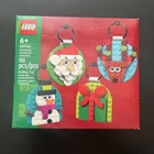 LEGO Christmas Ornament Selection 40744, 153 Pieces, Santa, Reindeer & Snowman