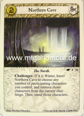 A Game of Thrones - 1x Northern Cave  #036 - The Winds of Winter
