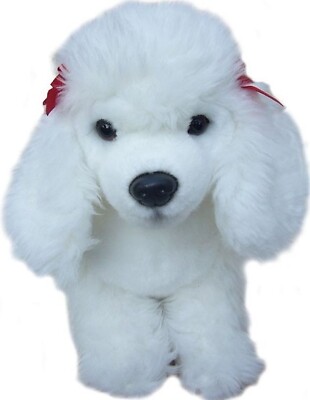 Weißer Pudel Plüschtier Hund Teddy von Faithful Friends 23 cmH Welpe Liebhaber Geschenk