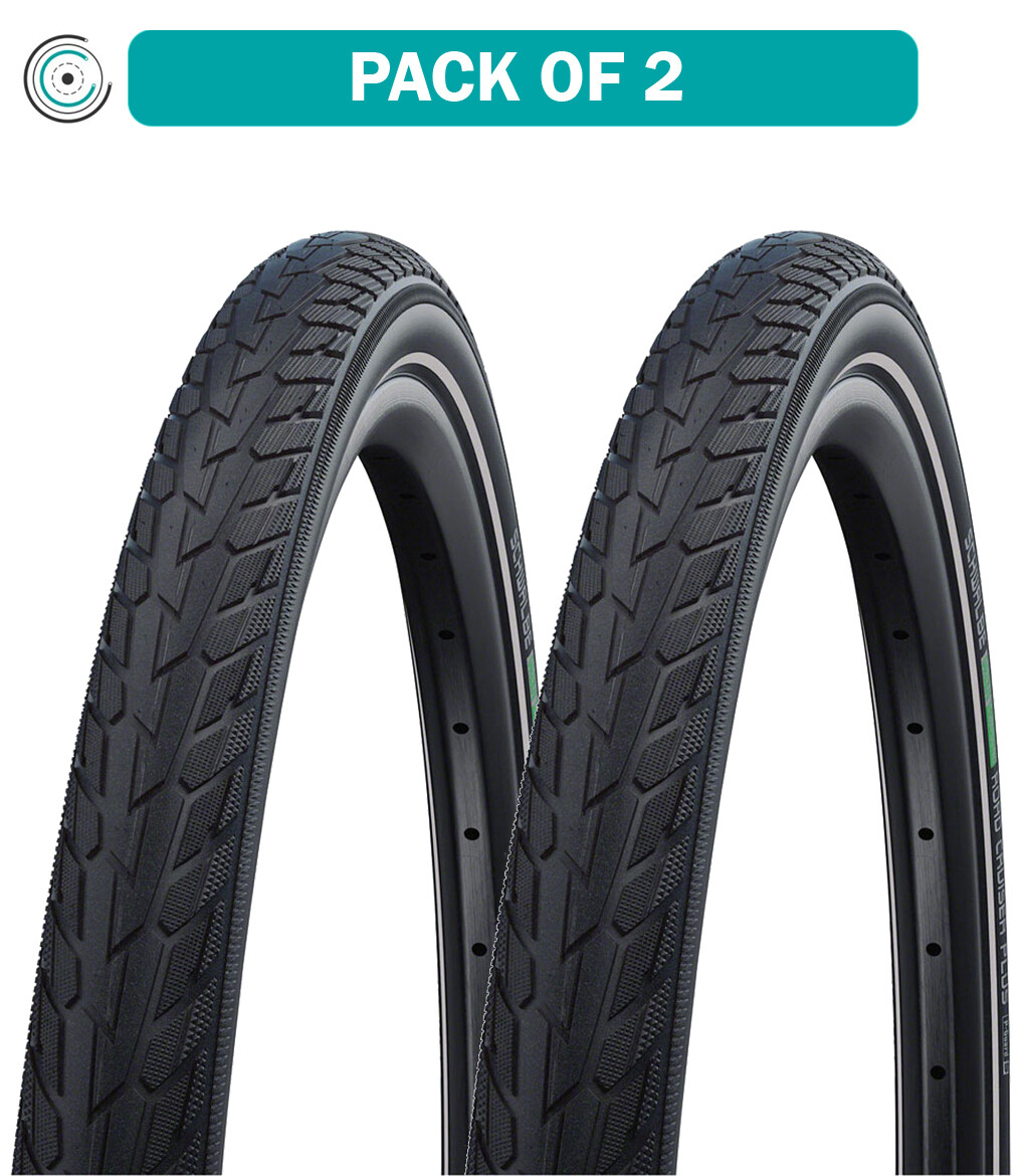 Комплект из 2 шин Schwalbe Road Cruiser Plus 700x35 Clincher Wire TwinSkin