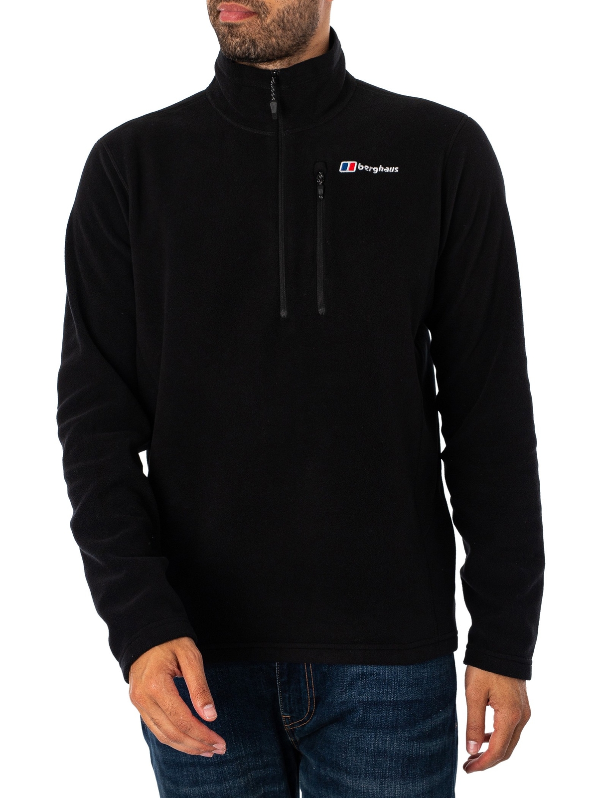 Мужская толстовка Berghaus Polartec Micro на молнии черный 12290₽