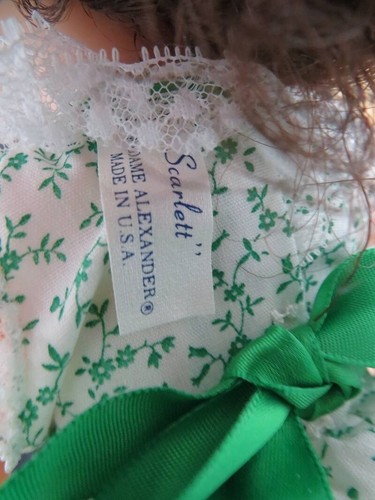 Muñeca Madame Alexander Scarlett Jubilee 11 13" de alto - Imagen 6 de 9