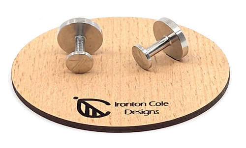 BMW Cufflink Studs - Blue, Black & White - Picture 2 of 2