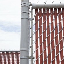 Chain Link 71" High Tension Bar for 6' Fences (Galvanized Steel)