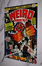 Weird Wonder Tales #1 NM+ 9.6 1973 Marvel SIGNED by BASIL WOLVERTON & GIL KANE