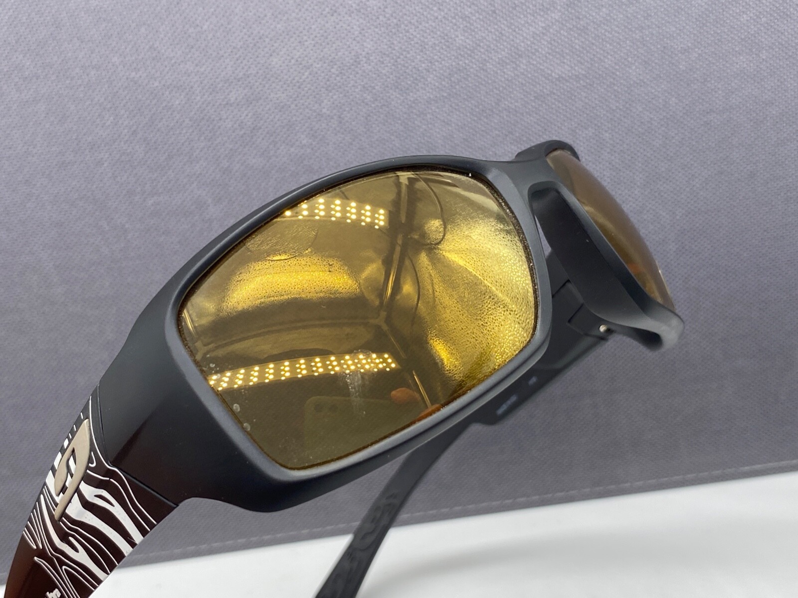 Julbo Gafas de Sol Hombre Negro Insensible Espejado Whoops Biker