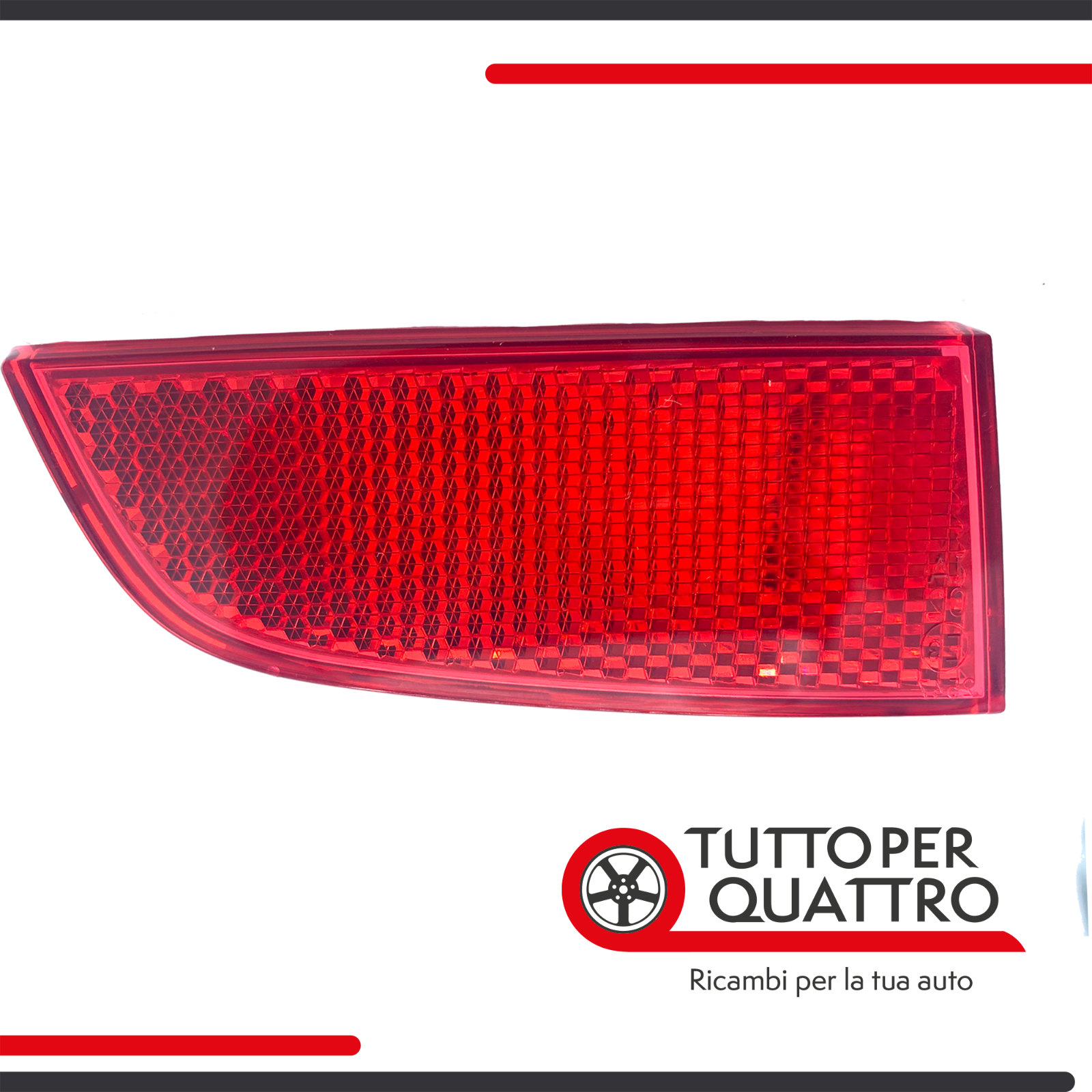 Catadiottro ORIGINALE Lancia Ypsilon 2003-2011, Sinistro, Paraurti Posteriore,SX