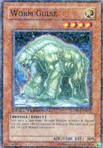 Worm Gulse - DT01-EN081 - Parallel Rare - Duel Terminal x3 - Near Mint