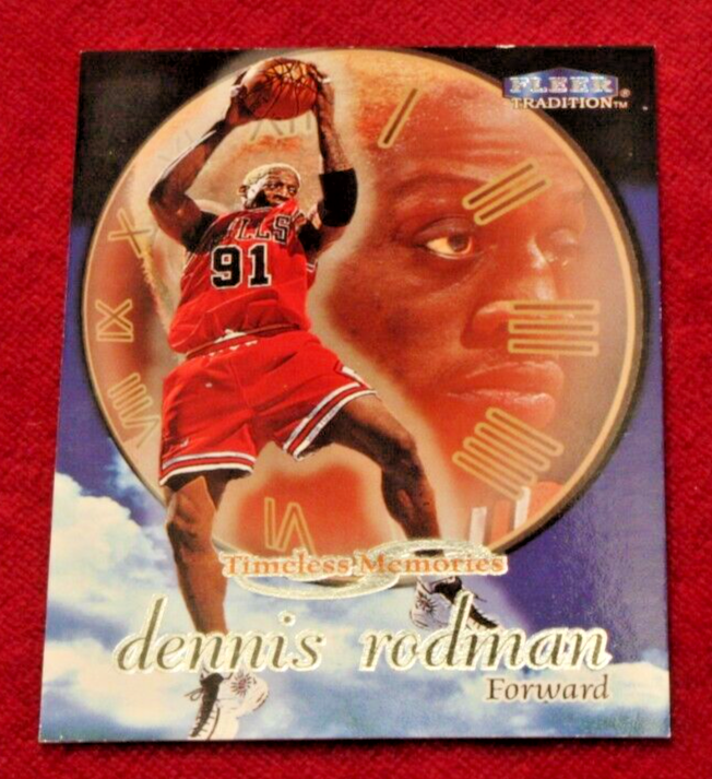 1998-99 FLEER TRADITION # 9 DENNIS RODMAN TIMELESS MEMORIES IN TL 