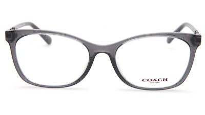 NEW COACH HC 6127U 5537 Transparent Grey EYEGLASSES 53-17  display picture 2