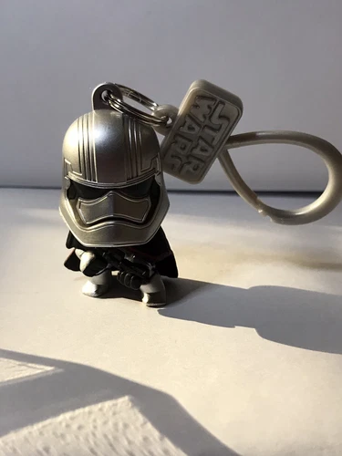 Star Wars Captain Phasma First Order 4”  Figure Mini Chibi Keychain Collectible