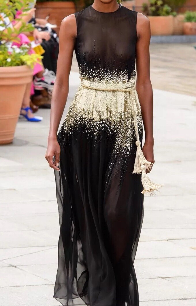 slim fit dress slacks Oscar de la Renta Gold Plated Black Resin Nugget Y-Drop Vintage Collar   Ritzy Couture by Esme Hecht