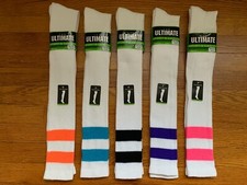 Ultimate Cotton Striped Long Socks Over The Knee 27.5"