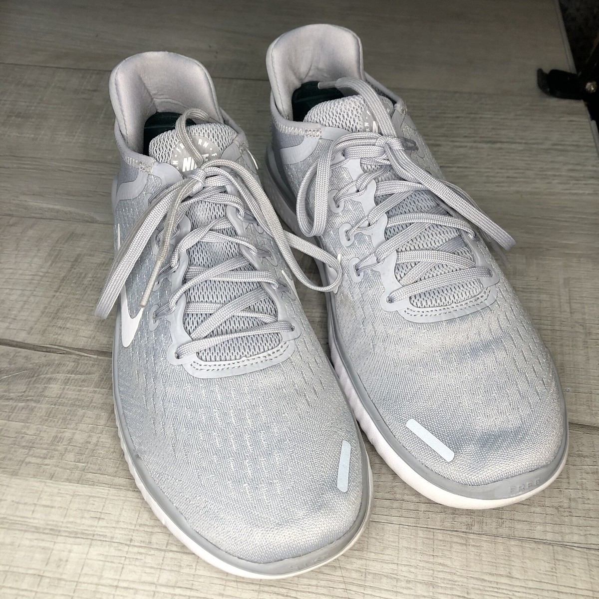 Nike Womens Free RN 2018 942837-003 Gray Running Shoes Sneakers Size 10