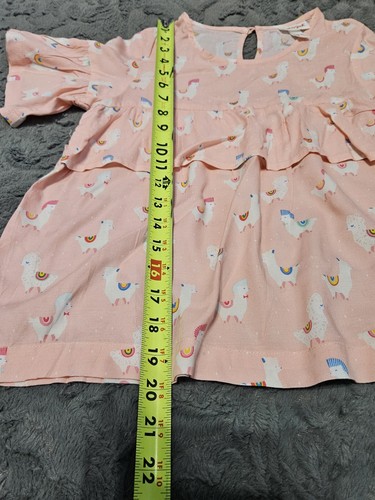 Cat & Jack ruffle sleeve NWT Size 7/8 - Picture 7 of 8