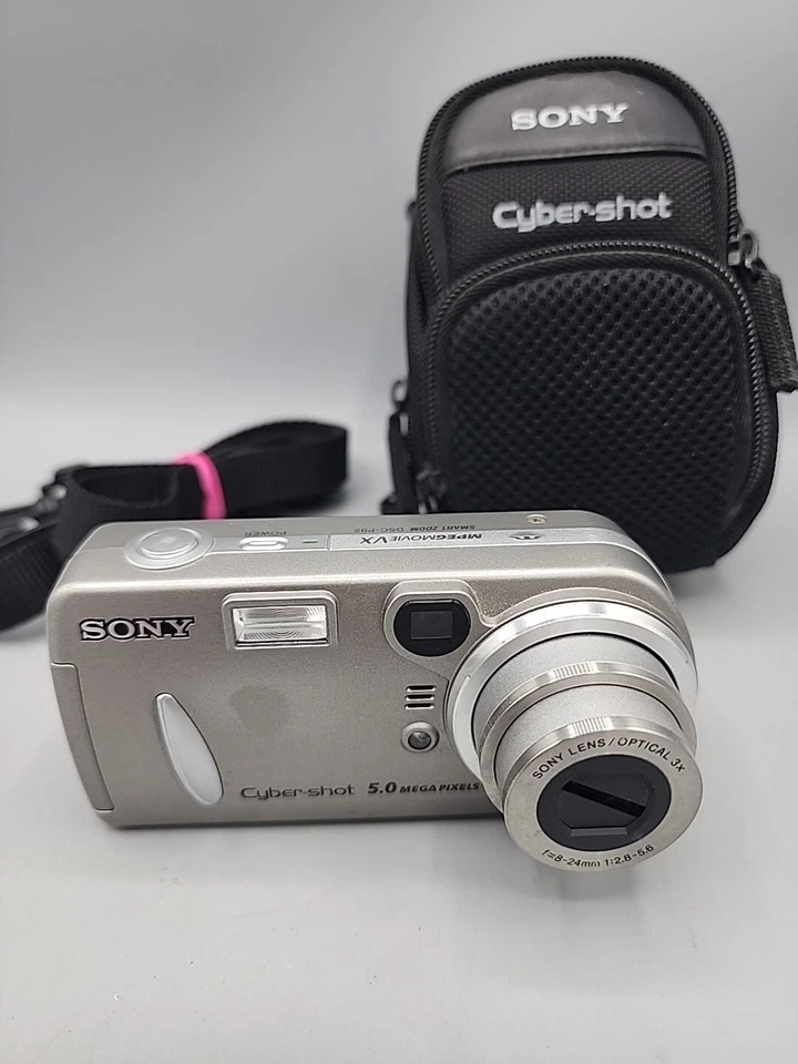 Sony DSC-P52 Cybershot с Cyber-shot мягкий чехол читать - Изображение 2 из 4