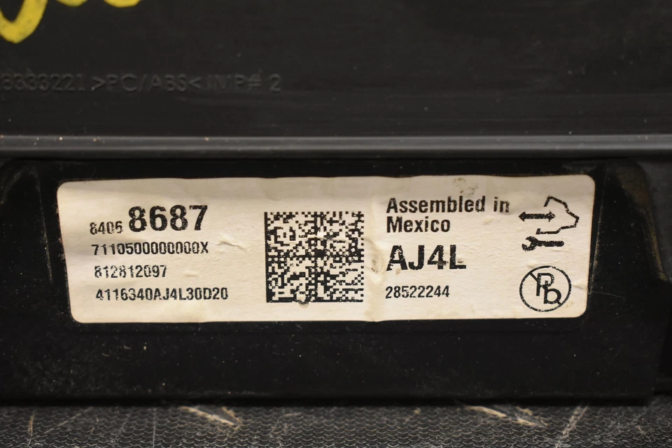 Chevy Silverado 3500HD 2017 velocímetro cuadro de instrumentos 126 k AT 84068687 Foto 3 de 4