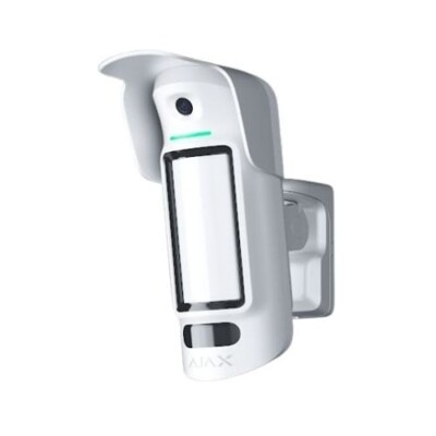 Ajax MotionCam Outdoor HighMount PhOD Wireless IR Motion Detector height of 2?4