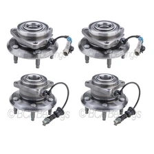 BCA Front Rear Wheel Bearing Hub Assemblies Kit For Chevy Pontiac Saturn Suzuki