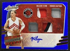2020 Absolute Memorabilia Malachi Flynn Blue Tools Of The Trade RPA /49 #TT4-MFL