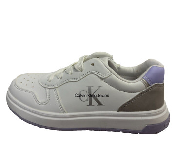 Calvin Klein Kinder Sneaker UK 13,5 US 1 EU 32 REF SF681*