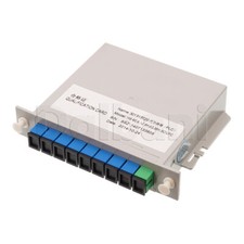 1x8 Fiber Optic PLC Splitter SC-UPC, Single Mode, 1 Meter