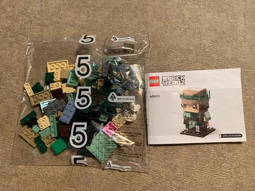 LEGO BRICKHEADZ:  ONLY LEIA - From Battle of Endor Heroes  40623  Sealed & New