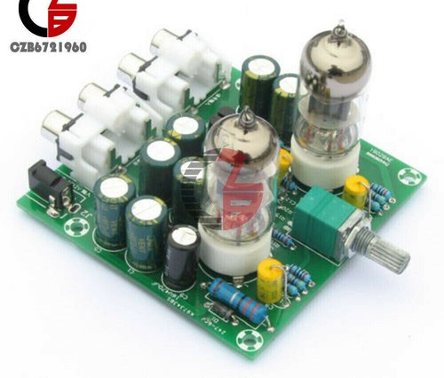 6J1 AC12V Valve Pre-amp Tube PreAmplifier Board Headphone Amplifier Acrylic Case - Picture 42 of 54