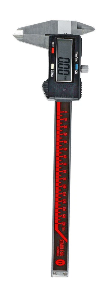 Digitaler Messschieber Messlehre Schieblehre 0-150mm LCD Display aus Edelstahl - Bild 2 von 3