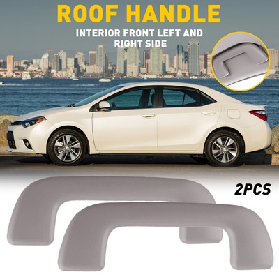 2x Front Inner Ceiling Pull Handle Grab For Toyota Highlander Vios Kluger 07-15
